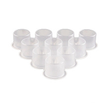 Top Hat Style Tattoo Ink Cups White Plastic Disposable Ink Caps For Tattoo Ink